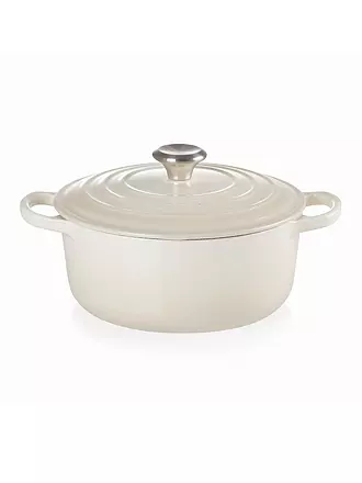 LE CREUSET | Bräter rund Signature 20cm/2,4l Meringue | 